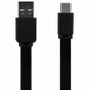 Monoprice Flat USB-C to USB-A 3.2 Gen 1x1 Charge and Sync Cable 5Gbps 3A Black 6ft - 6 ft (1.83 m) USB-C/USB-A Data Transfer Cable - 1 (41941)