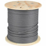Monoprice 42344 Category 6a Bulk Network Cable - 500 ft (152. 40 m) Gray CMR F/UTP Bare Wire Ends