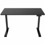 Monoprice Workstream 42763 Sit-stand Desk - T-shaped Base - 2 Legs - 110 lb (49.90 kg) Capacity - Height Adjustable - 2-Stage x 47.2" (Fleet Network)