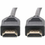 Monoprice Commercial HDMI A/V Cable - 10 ft (3.05 m) HDMI A/V Cable - 18 Gbit/s - Supports up to 3840 x 2160 - CL2 - 30 AWG - Black (43137)