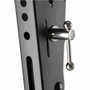 Monoprice Commercial 43197 Mounting Bracket for TV, Curved Screen Display, Flat Panel Display - Black - 43" to 90" Screen Support - lb (43197)