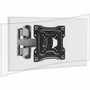 Monoprice Commercial TV Mounting Bracket Black For Curved And Flat Panel Displays Compact Fit 23 To 42 Inch Screens 43213