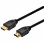 Monoprice Commercial HDMI A/V Cable - 6 ft (1.83 m) HDMI A/V Cable - 18 Gbit/s - Supports up to 3840 x 2160 - CL2 - 30 AWG - Black (Fleet Network)