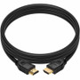 Monoprice Commercial HDMI A/V Cable - 6 ft (1.83 m) HDMI A/V Cable - 18 Gbit/s - Supports up to 3840 x 2160 - CL2 - 30 AWG - Black (43374)