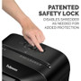 Fellowes 4402001 Powershred LX41 8-Sheet Micro-Cut Shredder - P-4 Security - 5-Minute Runtime - 16. 66L Bin
