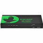 Monoprice Blackbird 8K60 1x2 Video Splitter with HDMI plus Audio Extraction - 7680 x 4320 - Display - Audio Line Out - 1 x HDMI In - 2 (Fleet Network)