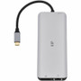 Monoprice 13-in-1 Dual-HDMI + DisplayPort Multi-Stream Transport (MST) Dock - for Monitor, Mouse, Keyboard, Headset, Hard Drive, - - - (44467)
