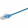 Monoprice SlimRun Patch UTP Category 6a Network Cable - 14 ft (4.27 m) Category 6a Network Cable for Network Device, Server - First 1 (Fleet Network)