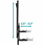 Monoprice Mounting Bracket for Soundbar, TV - Matte Black - 33 lb (14968.55 g) Load Capacity - 800 x 400, 150 x 100 - VESA Mount - - - (44899)