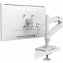 Ergotron 45-709-290 LX Pro Desk Monitor Arm - White - Height Adjustable - 34" Screen Support - 22 lb Load - Grommet Mount
