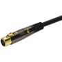 Monoprice Premier XLR Audio Cable - 1.5 ft (0.46 m) XLR Audio Cable for Microphone - First End: 1 x XLR - Male - Second End: 1 x XLR - (4749)