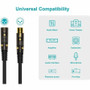 Monoprice Premier XLR Audio Cable - 1.5 ft (0.46 m) XLR Audio Cable for Microphone - First End: 1 x XLR - Male - Second End: 1 x XLR - (4749)