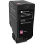 Lexmark Unison Original Toner Cartridge - Laser - Standard Yield - 7000 Pages - Magenta - 1 Each (Fleet Network)