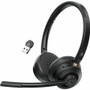 Creative Chat Wireless Lightweight Wireless On-Ear Headset - Stereo - Wireless - Bluetooth - 20 Hz to 20 kHz - On-ear, Over-the-head - (Fleet Network)