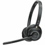 Creative 51EF1290AA000 CHAT Wireless On-Ear Headset - Stereo - Bluetooth 5.4 - Noise-Cancelling Boom Mic - Black