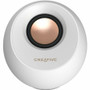 Creative 51MF1710AA003 Pebble Pro 2.0 Portable Bluetooth Speaker System - 10 W RMS - White - Desktop - 80 Hz to 20 kHz - Headphone