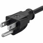 Monoprice 5291 Standard Power Cord - NEMA 5-15P to IEC C13 - 14 Gauge - 125V/15A - 3 ft Black