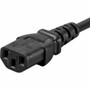 Monoprice 5291 Standard Power Cord - NEMA 5-15P to IEC C13 - 14 Gauge - 125V/15A - 3 ft Black