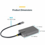 StarTech.com 5G4AC-USB-C-HUB 4-Port USB-C Hub - 5Gbps - Bus Powered - 4x USB-A - USB-C Auxiliary Power Input - Portable