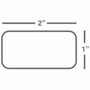 Wasp 2.00" x 1.00" Kimdura TT labels, 1 roll, 1125 per roll, 4" OD - x 2" (50.80 mm) Width x 1" (25.40 mm) Length - Roll - Permanent - (Fleet Network)