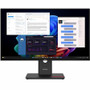 Lenovo ThinkVision T27UD-40 27" Class 4K UHD LED Monitor - 16:9 - Eclipse Black - 27" Viewable - In-plane Switching (IPS) Technology - (Fleet Network)