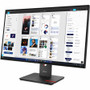 Lenovo ThinkVision T32UD-40 32" Class 4K UHD LED Monitor - 16:9 - Eclipse Black - 31.5" Viewable - In-plane Switching (IPS) Technology (Fleet Network)
