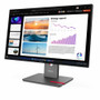 Lenovo 64B2GAR1US ThinkVision P24Q-40 24" WQHD IPS Monitor - 120Hz - 300 nits - HDR10 - USB-C - Height Adjustable Stand