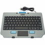 Gamber-Johnson Lite Keyboard - Cable Connectivity - USB Type A Interface - Emergency Hot Key(s) - Android, Linux, iOS, Windows XP, Mac (Fleet Network)