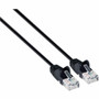 Intellinet Cat6a U/UTP Slim Network Patch Cable, 5 ft., Black - 5 ft (1.52 m) Category 6a Network Cable for Network Device - First 1 x (743914)