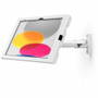 Compulocks Swell Swing Wall Mount for iPad (10th Generation) - White - 10.9" (276.86 mm) Screen Support - 75 x 75, 100 x 100 - VESA (Fleet Network)