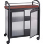 Safco Impromptu Refreshment Cart - 440.92 lb (200 kg) Load Capacity - 4 Casters - 2.50" (63.50 mm) Caster Size - Steel - 34" (863.60 x (Fleet Network)