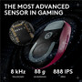 Logitech 910-007529 PRO X SUPERLIGHT 2c Gaming Mouse - Wireless HERO 2 Sensor - 44000 DPI - Rechargeable - Pink - USB-C