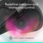 Logitech 910-007560 MX Master 4 Mouse - Wireless Bluetooth/Radio Frequency - 8000 DPI Darkfield - Rechargeable - Black