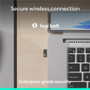 Logitech 920-013271 Signature Slim MK955 Wireless Keyboard & Mouse Combo - Bluetooth 5.1 - USB Type A - Graphite - Quiet Keys - CoPilot Hot Keys