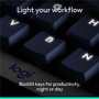 Logitech 920-013575 Alto Keys K98M Wireless Mechanical Keyboard - Bluetooth/RF - 98 Keys - Linear Switches - Graphite