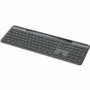 Logitech Signature Slim Solar+ K980 for Business - Wireless Connectivity - Bluetooth/RF - Full-size - 5.1 - 32.81 ft (10000 mm) - 2.40 (920-013770)
