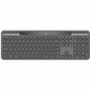 Logitech Signature Slim Solar+ K980 for Business - Wireless Connectivity - Bluetooth/RF - Full-size - 5.1 - 32.81 ft (10000 mm) - 2.40 (920-013770)