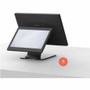 Custom Mounting Arm for POS Terminal, Display - 11.6" to 21.5" Screen Support (938PW010100010)