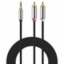 Monoprice Mini-phone/RCA Audio Cable - 6 ft (1.83 m) Mini-phone/RCA Audio Cable for Mobile Device, Audio Device, Smartphone, Audio MP3 (9768)