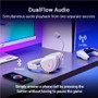 Asus A701 ROG DELTA II/WHT ROG Delta II Gaming Headset - Wired/Wireless Bluetooth/RF - 50mm Drivers - Stereo - Moonlight White