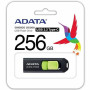 Adata Choice UC300 256GB USB 3.2 (Gen 1) Type C Flash Drive - 256 GB - USB 3.2 (Gen 1) Type C - Black, Green - 5 Year Warranty (ACHO-UC300-256G-RBK/GN)