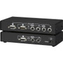 Black Box ACU1009A CAT5 KVM Extender Dual-Access Kit - 1000 ft Range - XGA 1024 x 768 - Rack-Mountable