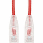 AddOn 25-Pack 3ft Red CAT 6 Slim PVC Ethernet Cable Snagless Clear-Claw RJ-45 M/M - 3 ft (0.91 m) Category 6 Network Cable for Network (Fleet Network)