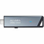 Adata Elite UE800 256GB USB 3.2 (Gen 2) Type C Flash Drive - 256 GB - USB 3.2 (Gen 2) Type C - 1000 MB/s Read Speed - 1000 MB/s Write (AELI-UE800-256G-CSG)