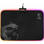 MSI AGILITYGD60 Gaming Mouse Pad - Black Fabric Surface - Natural Rubber Base - Anti-Slip Shock Absorption - 10. 87" Width x 0. 16" Height