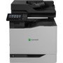 Lexmark CX820de Laser Multifunction Printer - Color - Plain Paper Print - Desktop - Copier/Fax/Printer/Scanner - 52 ppm Mono/52 ppm - (Fleet Network)