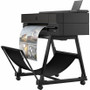 HP AM0X9H#B1K Designjet T870 24" Large Format Color Inkjet Printer - 21 Second D-Size Speed - 2400 x 1200 dpi