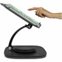 Aluratek Adjustable Ergonomic Laptop Stand with 360&deg; Rotating Base - 11 lb (4989.52 g) Load Capacity - Aluminum Alloy - For Pro, - (AULS03F)