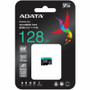 Adata Premier Pro 128 GB Class 10/UHS-I (U3) V30 microSDXC - 100 MB/s Read - 80 MB/s Write - Lifetime Warranty (AUSDX128GUI3V30SA2-RA1)