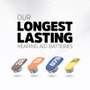 Energizer AZ13DP-24 EZ Turn & Lock Size 13 Hearing Aid Batteries - Orange - 24-Pack